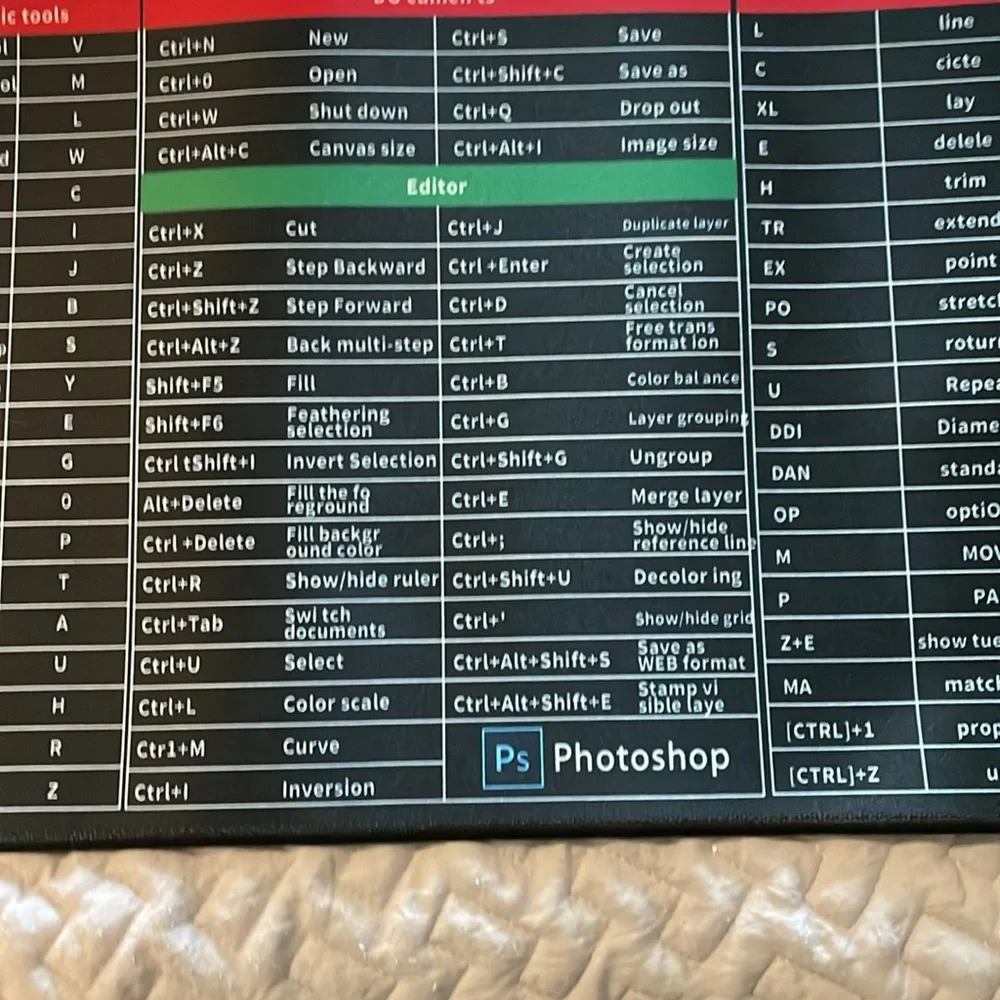 Computer Short Cut Mat - Picture 4 of 5